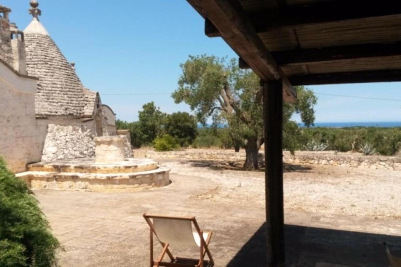 Villa 4 Trulli, Sea View, Vista Mare, Isolata Ostuni Exterior foto
