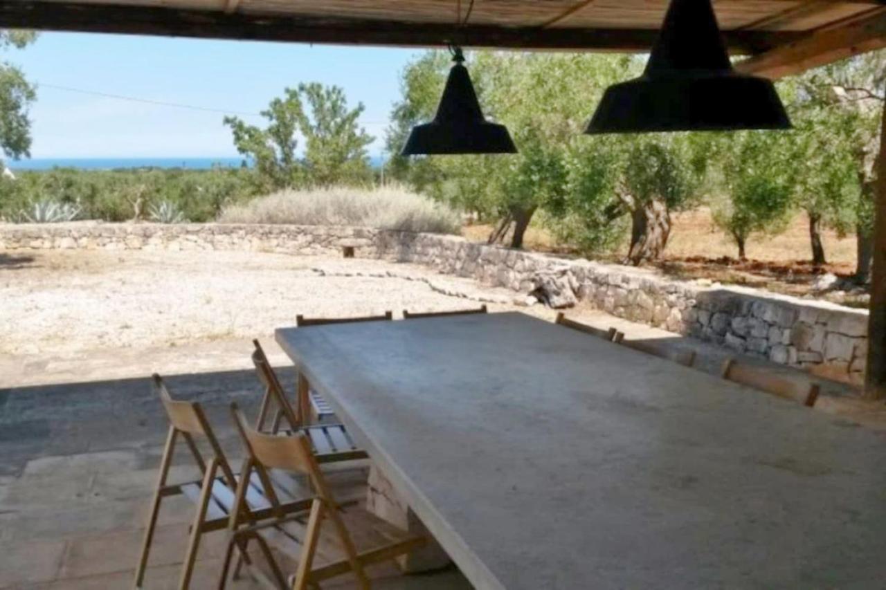 Villa 4 Trulli, Sea View, Vista Mare, Isolata Ostuni Exterior foto