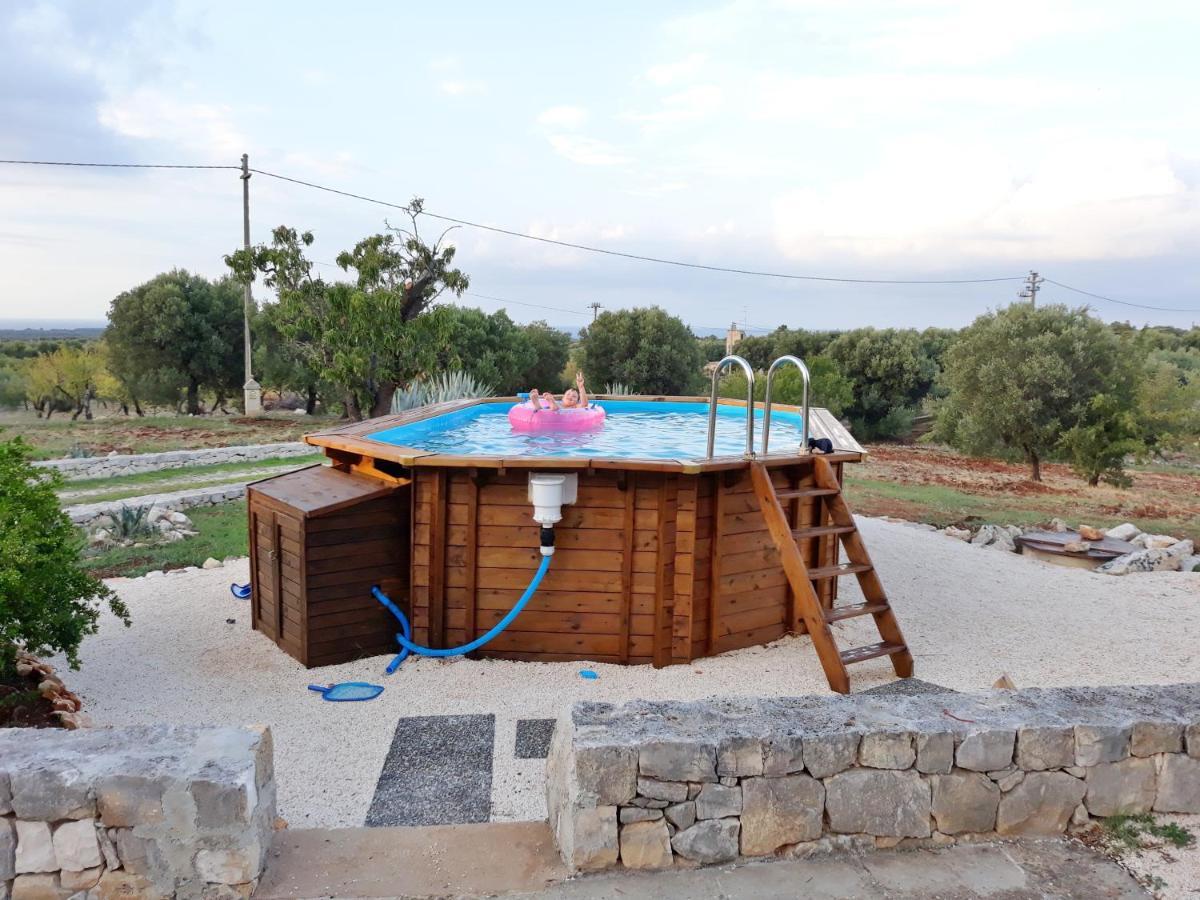 Villa 4 Trulli, Sea View, Vista Mare, Isolata Ostuni Exterior foto